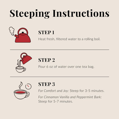 Holiday Stackable Tea Tin