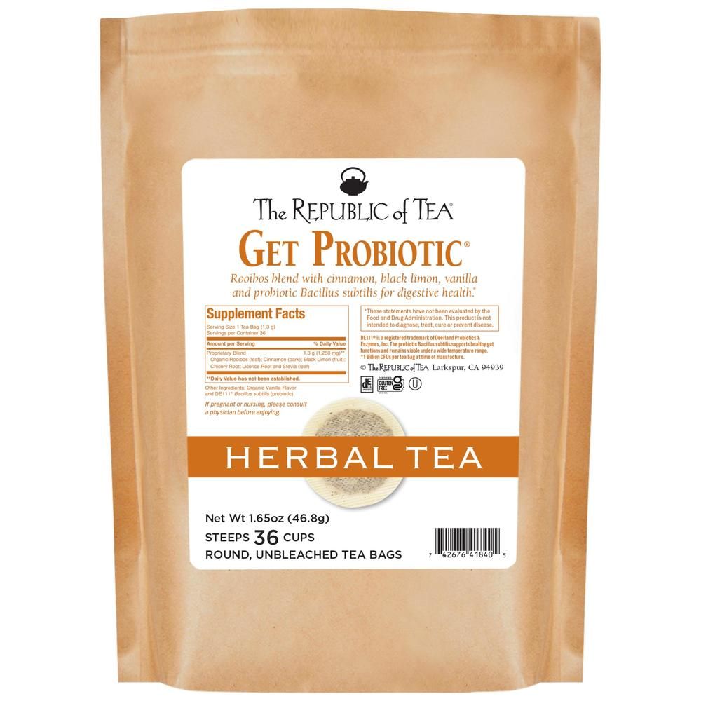 Get Probiotic® - Herb Tea for Digestive Health – The Republic of Tea
