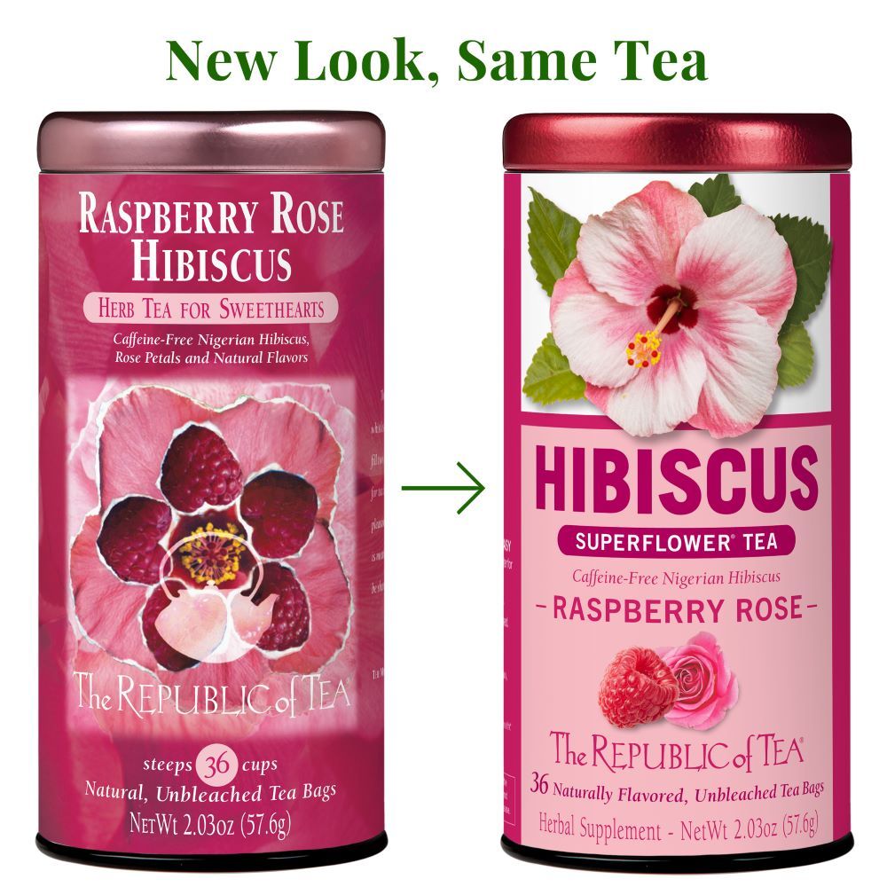 Raspberry Rose Hibiscus Tea Bags