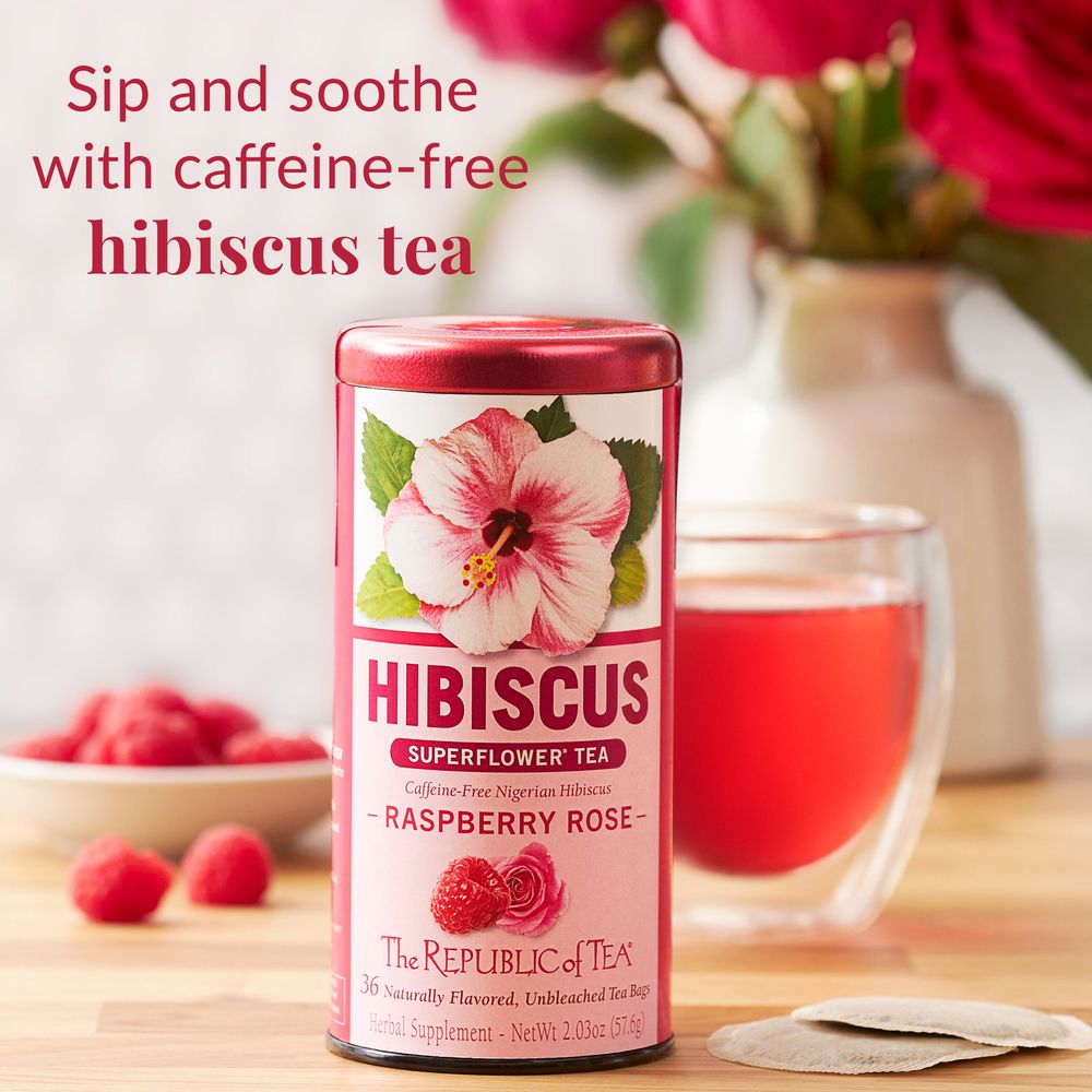 Raspberry Rose Hibiscus Tea Bags