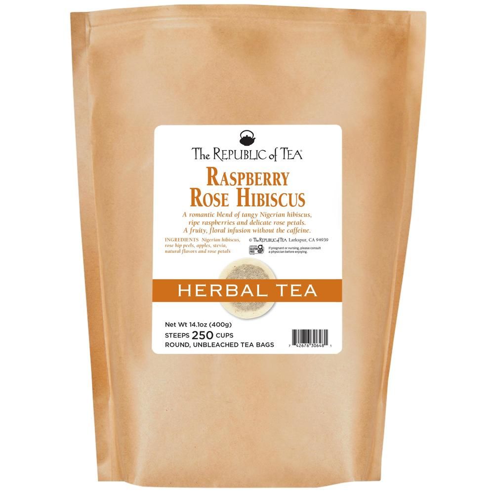 Raspberry Rose Hibiscus Tea Bags
