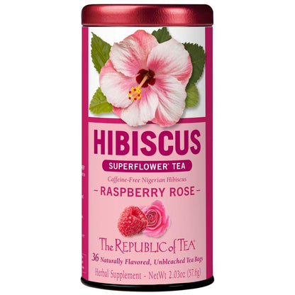 Raspberry Rose Hibiscus Tea Bags
