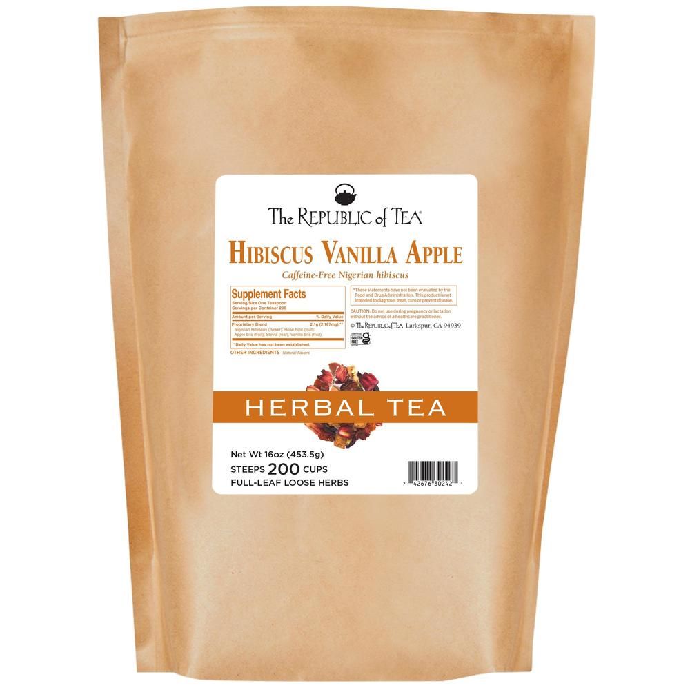 Hibiscus Vanilla Apple Full-Leaf Tea