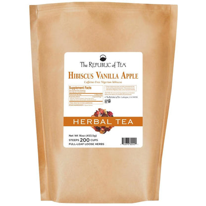 Hibiscus Vanilla Apple Full-Leaf Tea