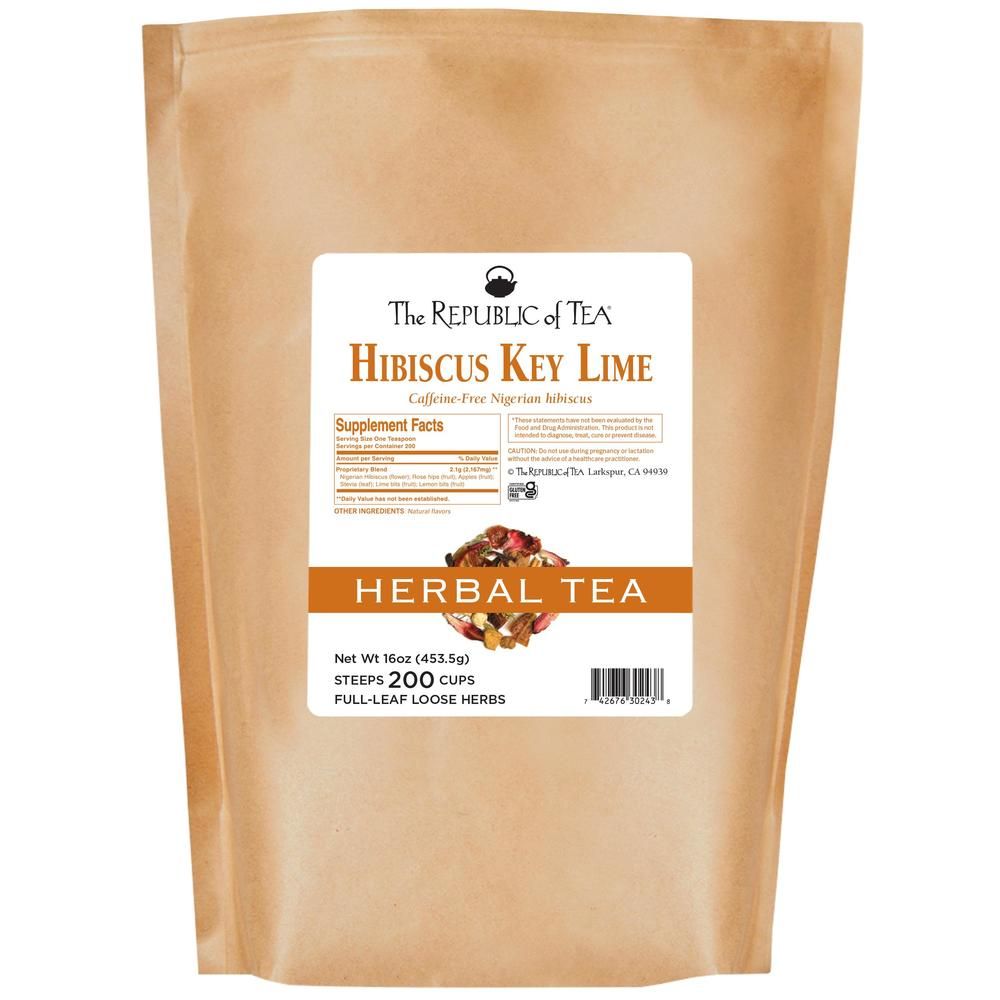 Hibiscus Key Lime Full-Leaf Tea