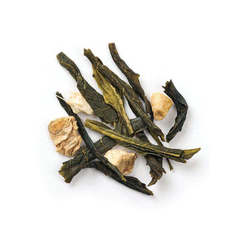 Ginger Peach Green Full-Leaf Tea