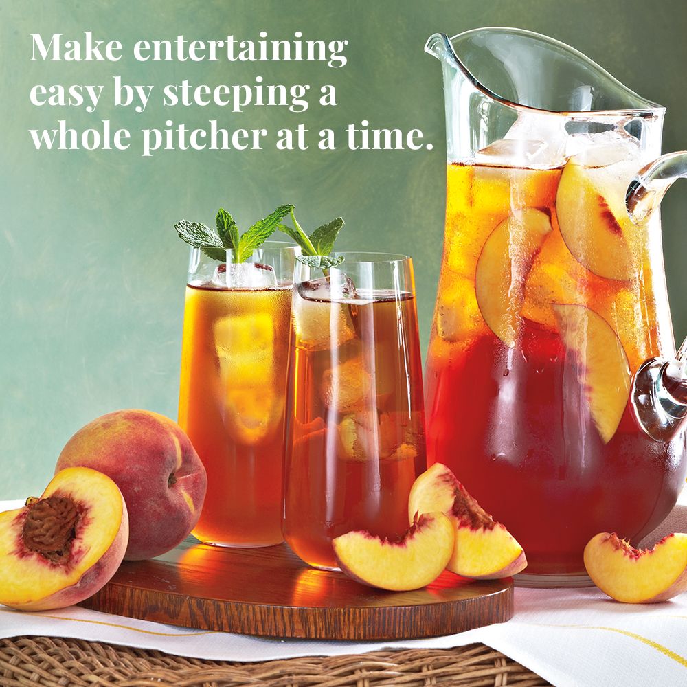Ginger Peach Black Large Iced Tea Pouches – The Republic of Tea