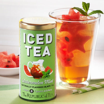 Watermelon Mint Black Large Iced Tea Pouches