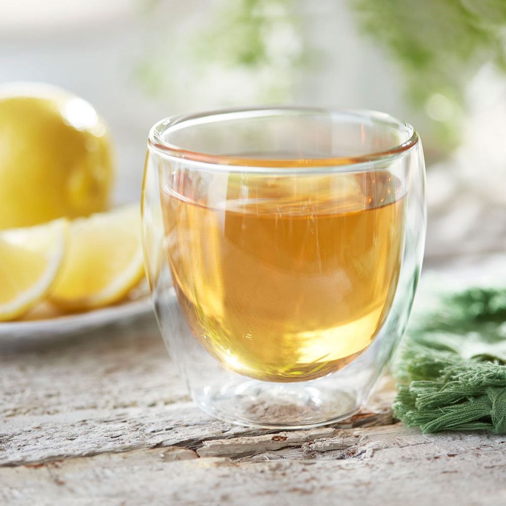 8 oz Pavina Double Wall Glass Cups
