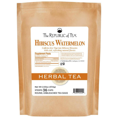 Hibiscus Watermelon Tea Bags