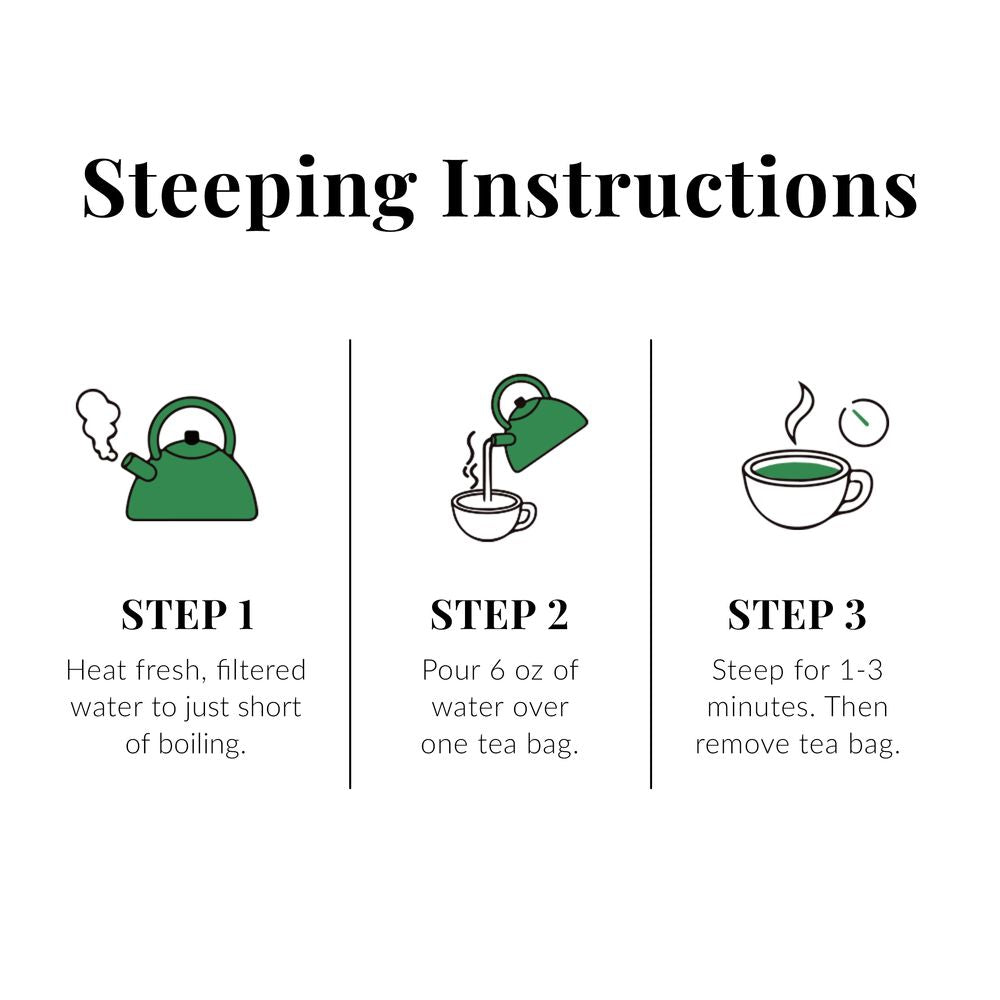 HiCAF® Gingermint Green Tea Bags