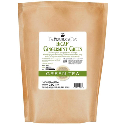 HiCAF® Gingermint Green Tea Bags