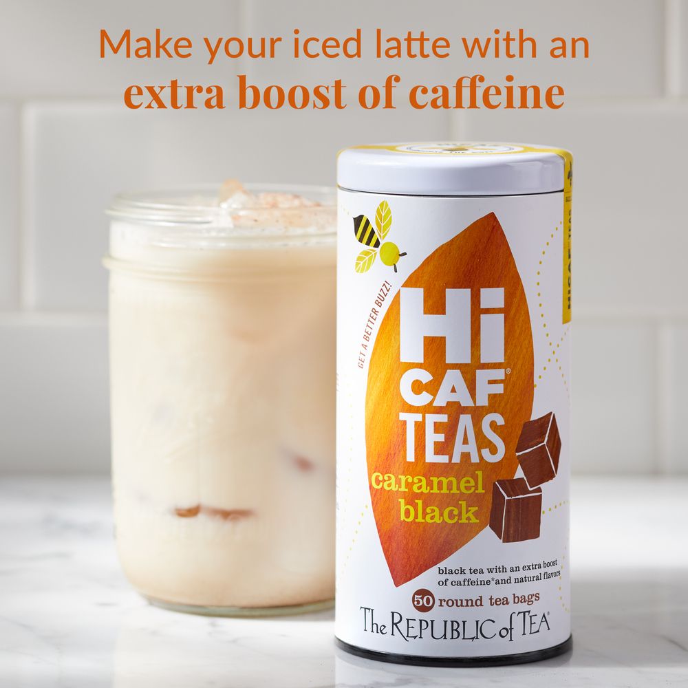 HiCAF® Caramel Black Tea Bags – The Republic of Tea