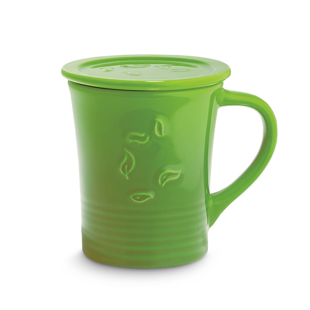 Daily Green Dancing Leaves Mug