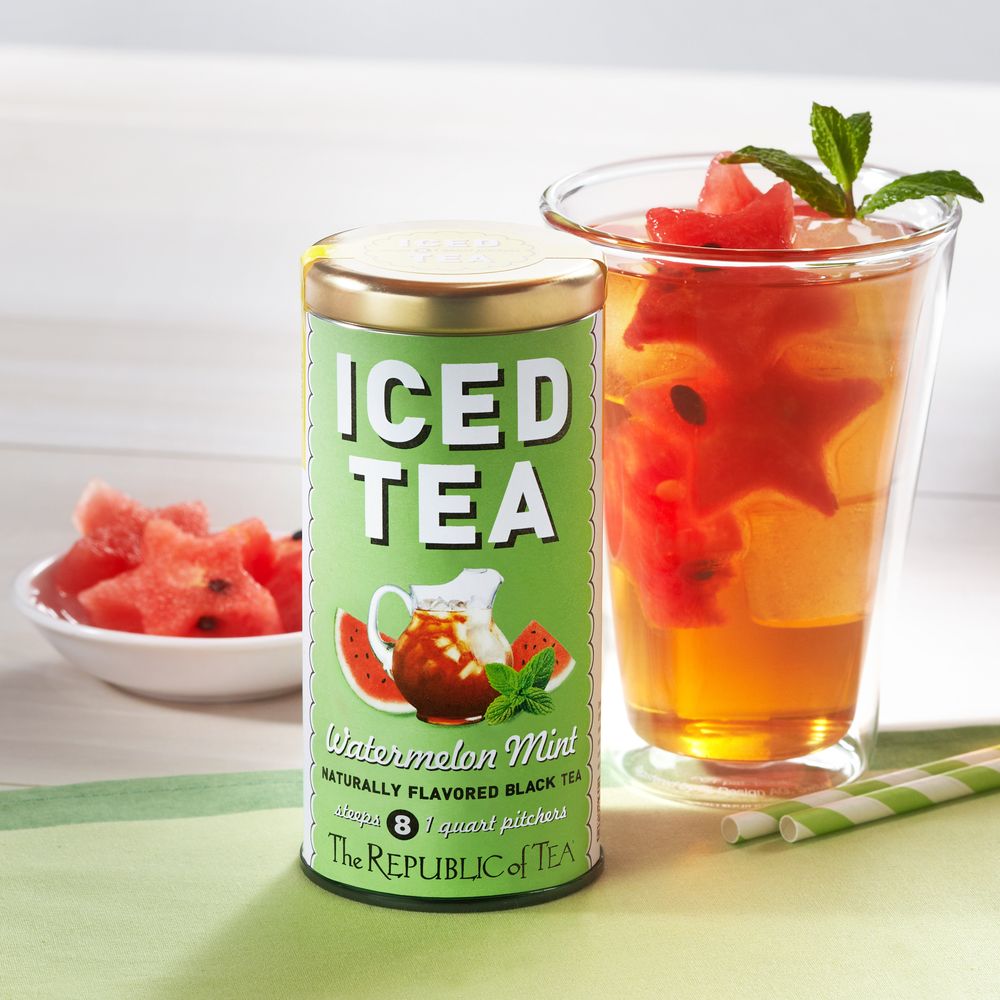 Watermelon Mint Black Tea Bags