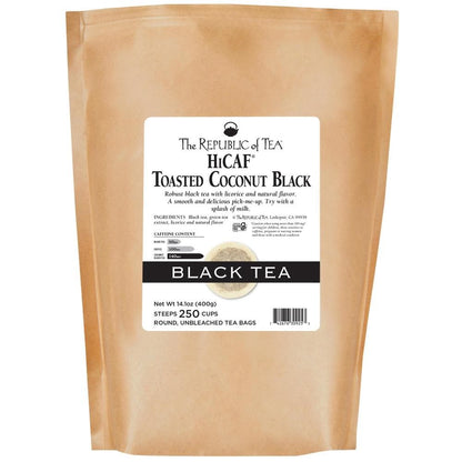 HiCAF® Toasted Coconut Black Tea Bags