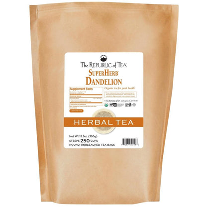 Organic Dandelion SuperHerb® Tea Bags