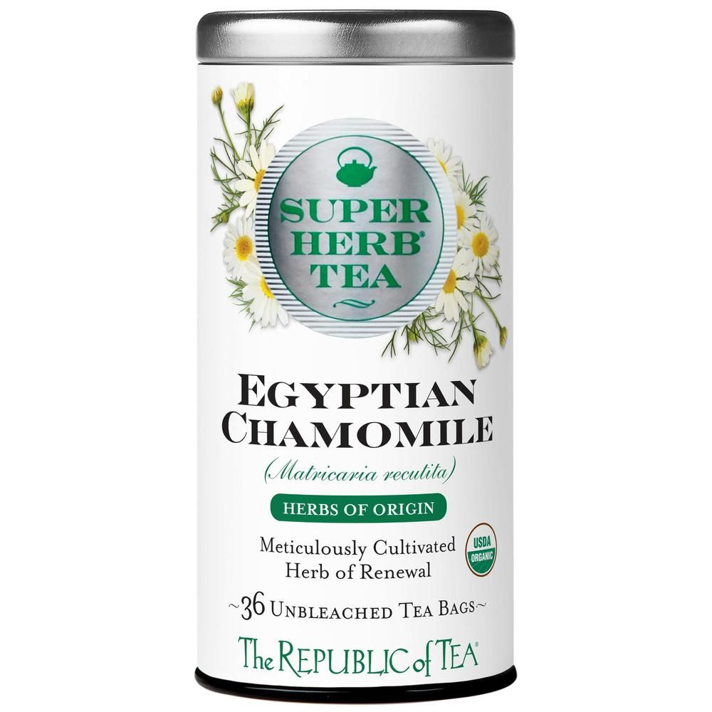 Organic Egyptian Chamomile SuperHerb® Herbs of Origin Tea Bags Tea Bags Bulk