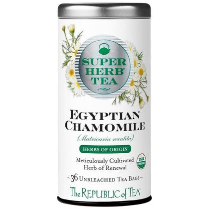 Organic Egyptian Chamomile SuperHerb® Herbs of Origin Tea Bags Tea Bags Bulk