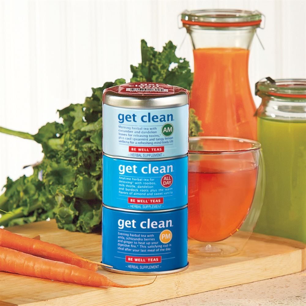 Get Clean® Stackable Tea Tin