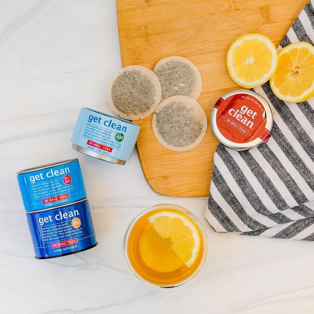 Get Clean® Stackable Tea Tin