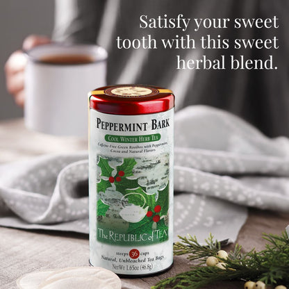 Peppermint Bark Herb Tea Bags