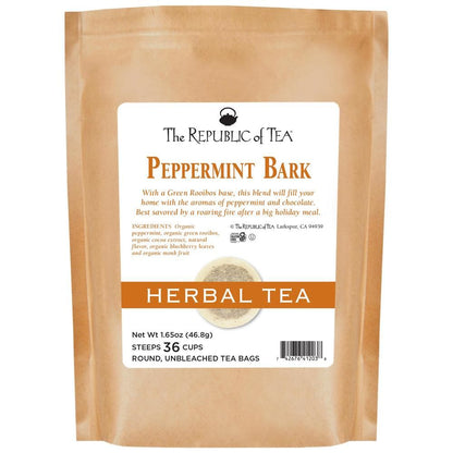 Peppermint Bark Herb Tea Bags