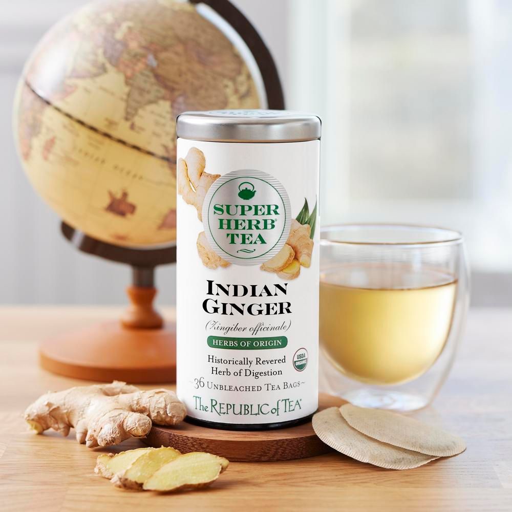 ECOST Rich Herb Ginger Herbal【ハーブティー】 Organic Indian Ginger SuperHerb® Herbs of Origin Tea Bags – The