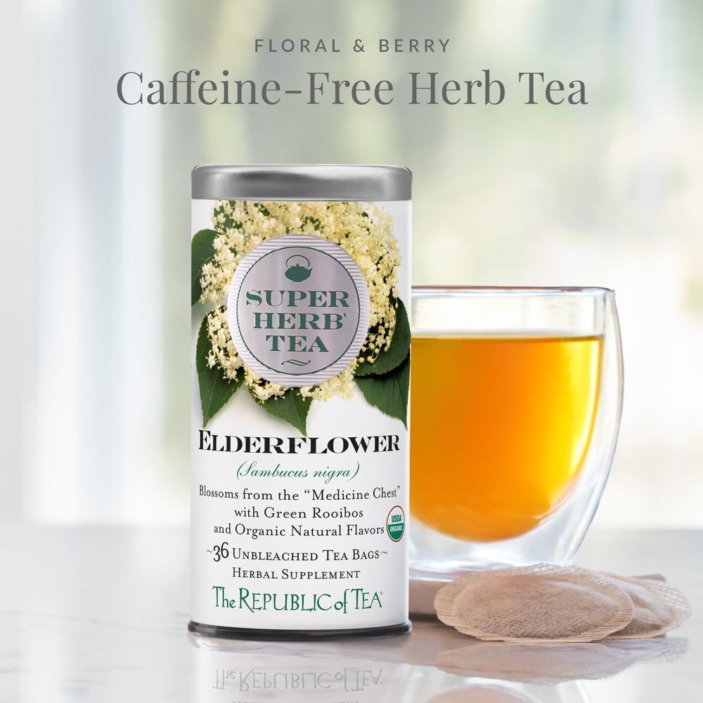 Organic Elderflower SuperHerb® Tea Bags