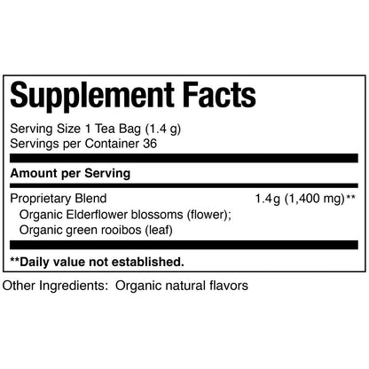 Organic Elderflower SuperHerb® Tea Bags
