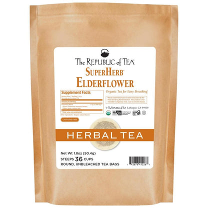 Organic Elderflower SuperHerb® Tea Bags