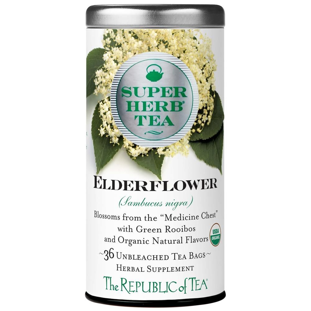 Organic Elderflower SuperHerb® Tea Bags