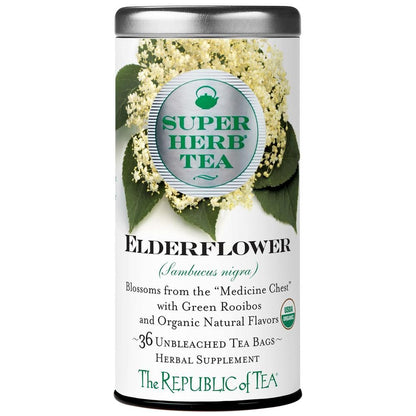 Organic Elderflower SuperHerb® Tea Bags