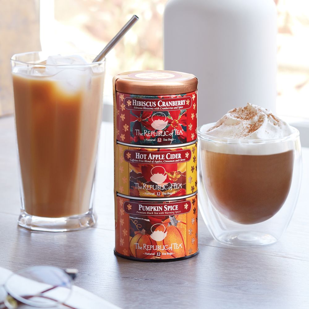 Harvest Stackable Tea Tin