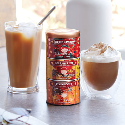 Harvest Stackable Tea Tin