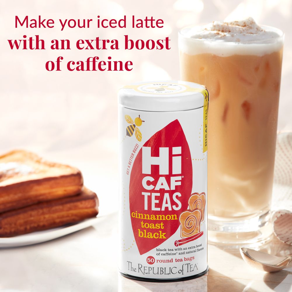 HiCAF® Cinnamon Toast Black Tea Bags – The Republic of Tea