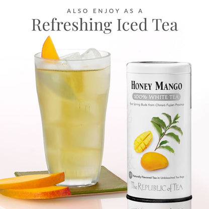 Honey Mango 100% White Tea Bags