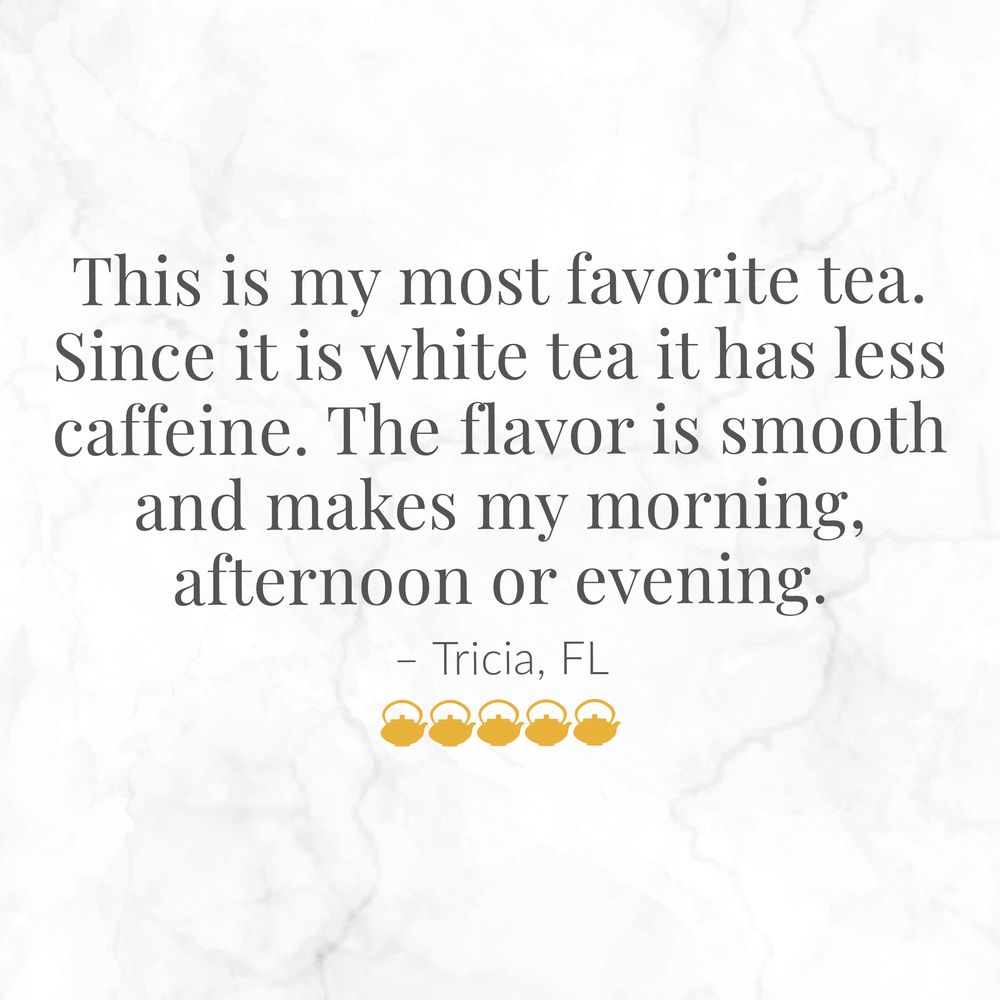 Honey Mango 100% White Tea Bags