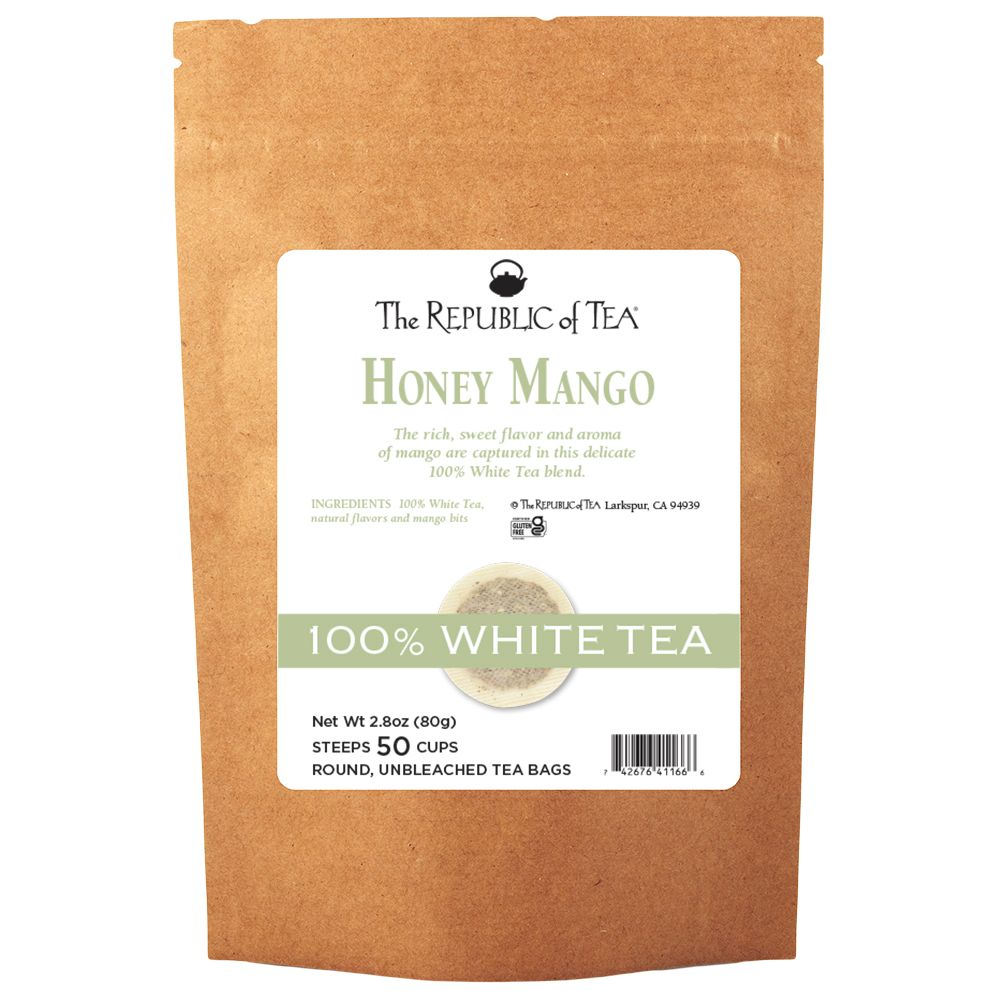 Honey Mango 100% White Tea Bags