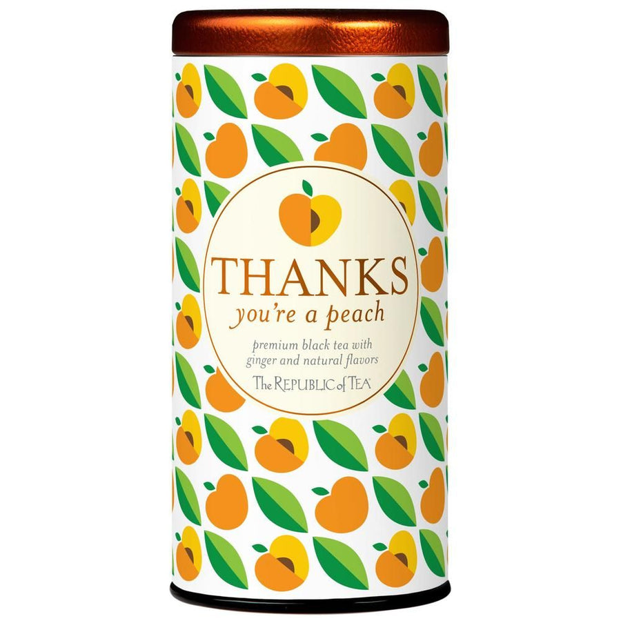 Thanks You're A Peach Gift Tea