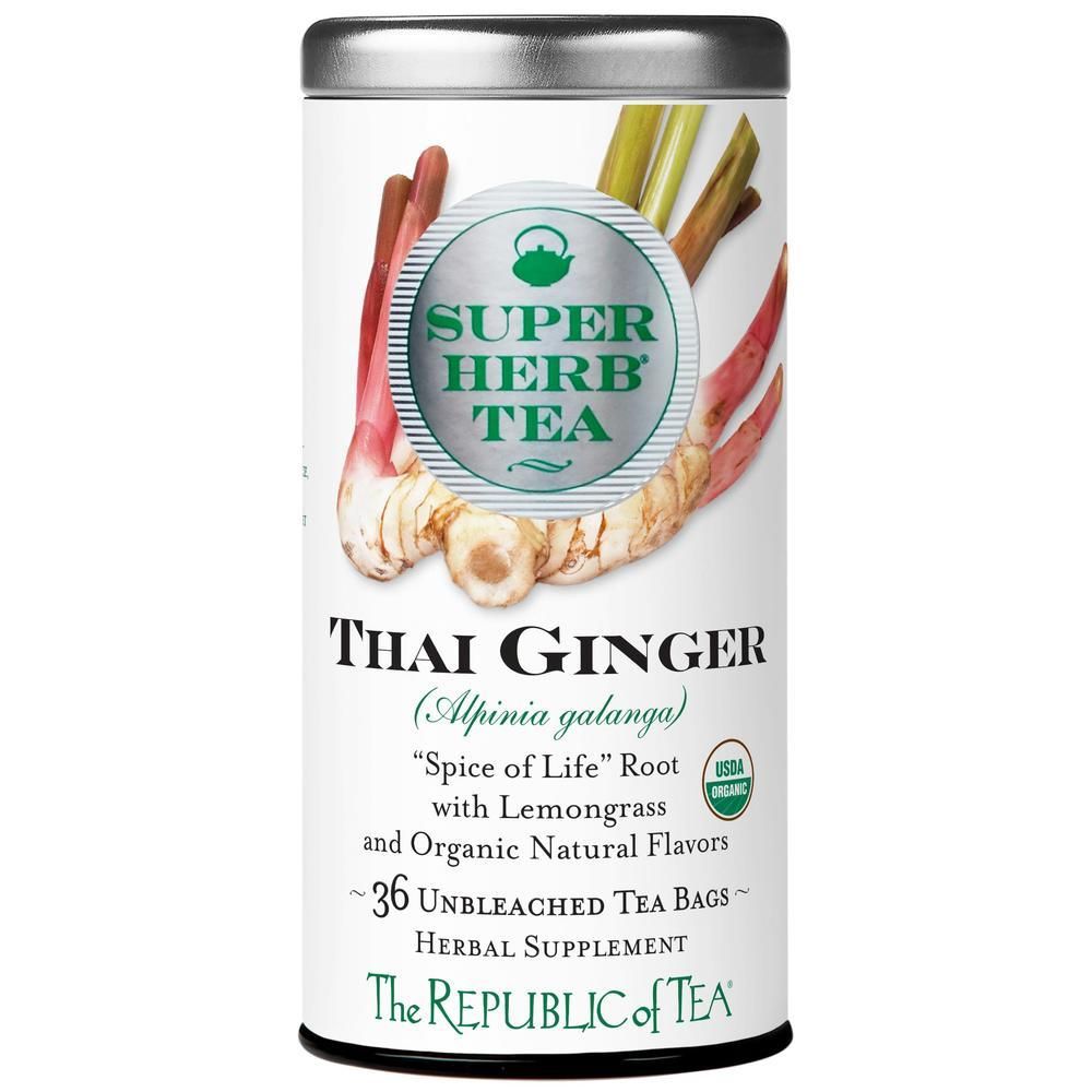 Organic Thai Ginger SuperHerb® Tea Bags – The Republic of Tea