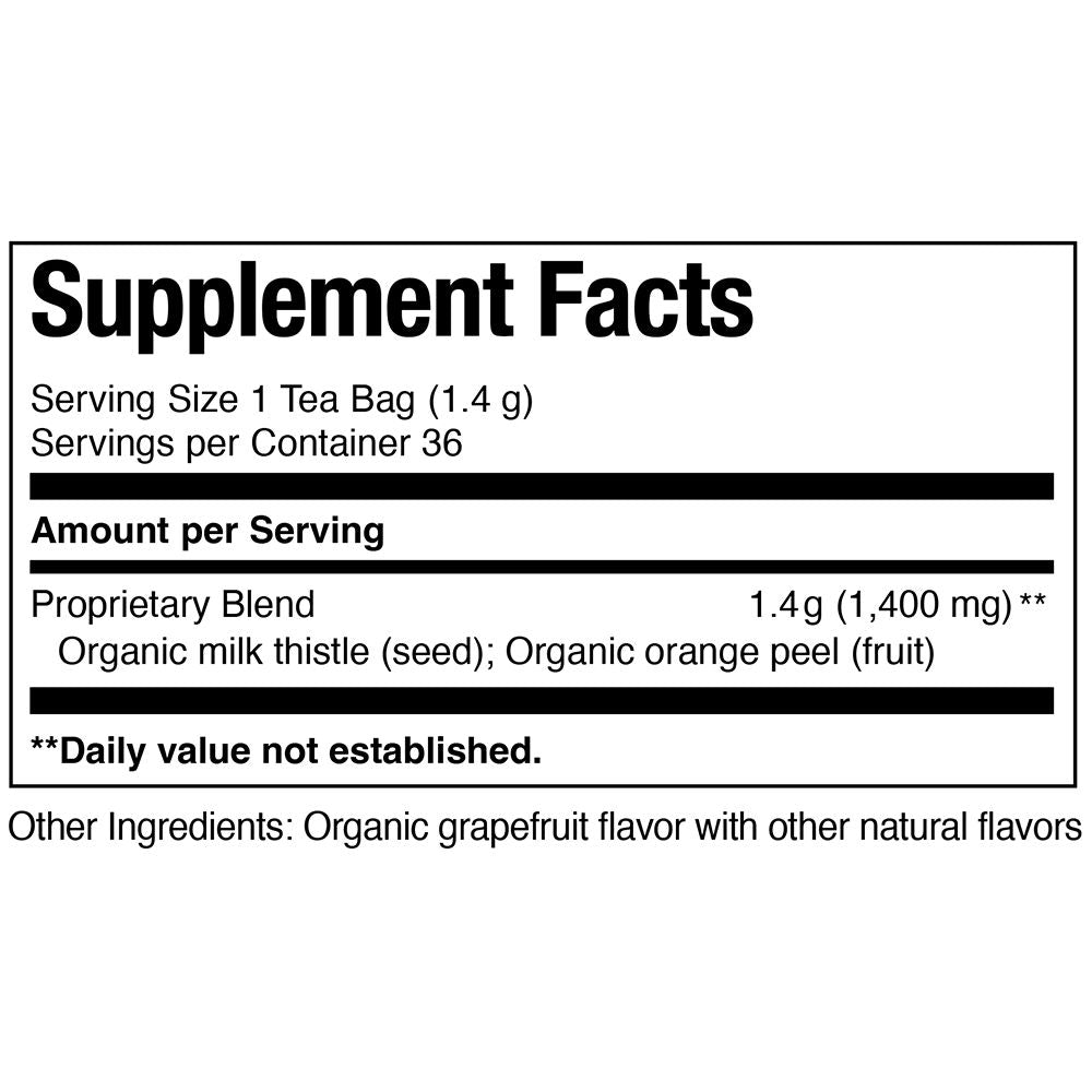 Organic Milk Thistle SuperHerb® Tea Bags