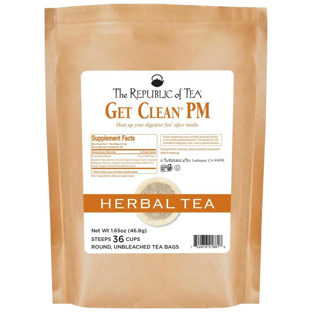 Get Clean PM Tea Bags