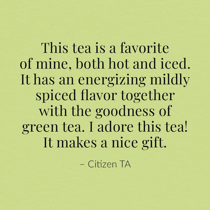 Organic Lean Green SuperGreen Tea Bags