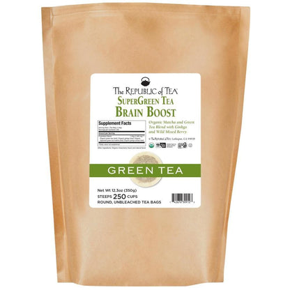 Organic Brain Boost SuperGreen Tea Bags