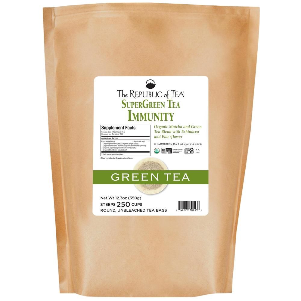 Organic Immunity SuperGreen Tea Bags