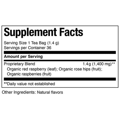 Raspberry Leaf SuperHerb® Fruity Blend For Women's Wellness