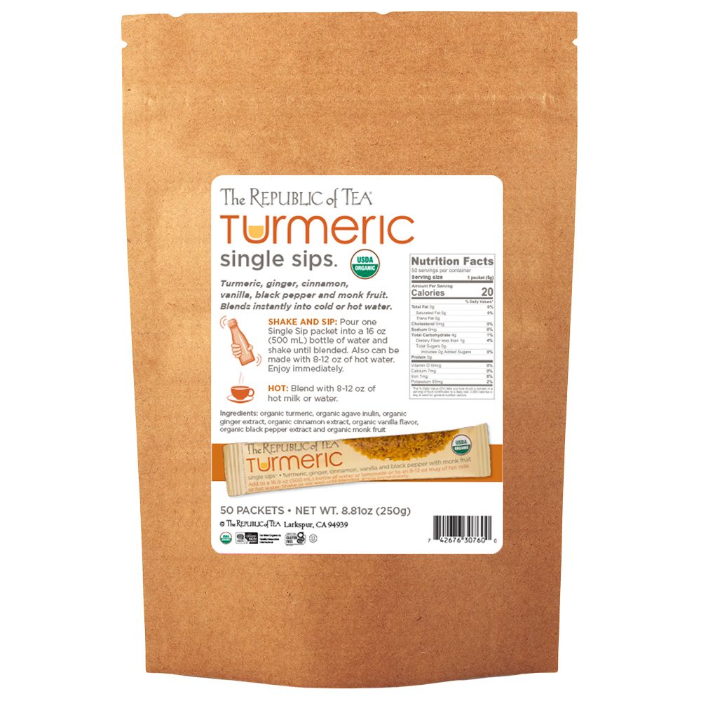 Organic Turmeric Single Sips®