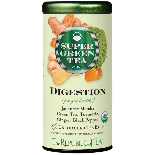 Organic Digestion SuperGreen Tea Bags – The Republic of Tea