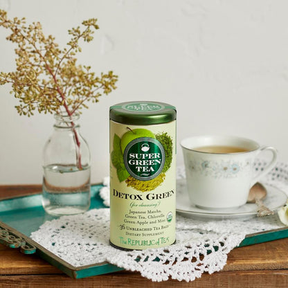 Organic Detox Green SuperGreen Tea Bags